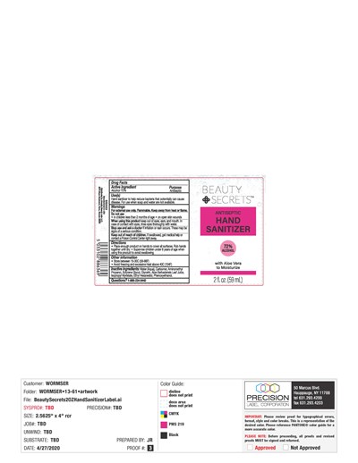 2oz Packaging Label (Sallys Beauty 2 Oz Jpeg)